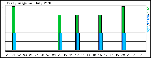 Hourly usage